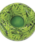 Fujima Moroccan Green Leaf Ashtray