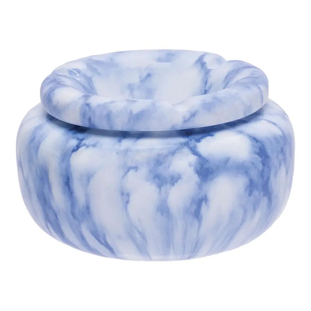 Fujima Moroccan Marble Blue Ashtray