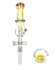 Fumed Glass Vapor Straw Kit with Quartz Tip - INHALCO