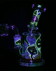 Fungi Eyes Glow In The Dark Dab Rig