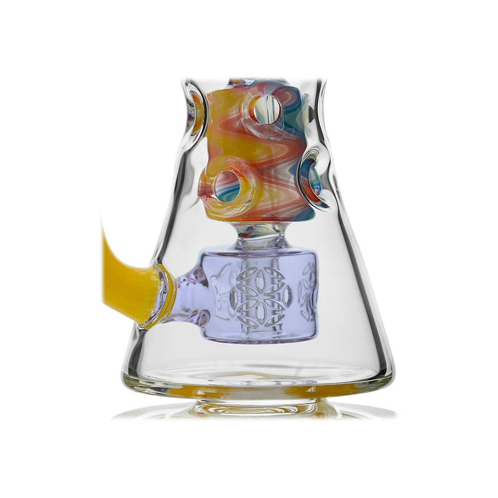WigWag Seed Of Life Percolator Incycler Dab Rig