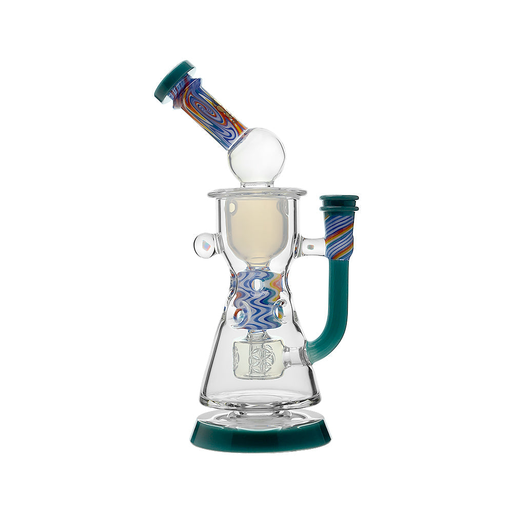 WigWag Seed Of Life Percolator Incycler Dab Rig
