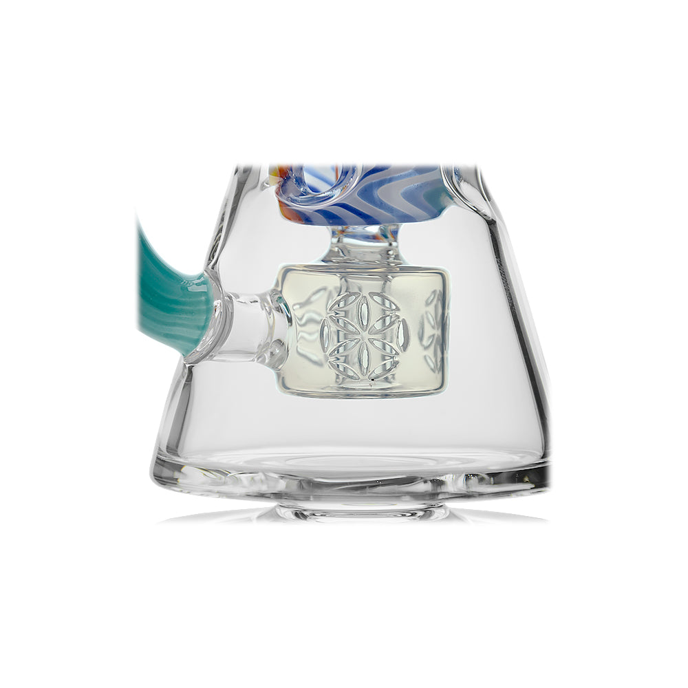 WigWag Seed Of Life Percolator Incycler Dab Rig