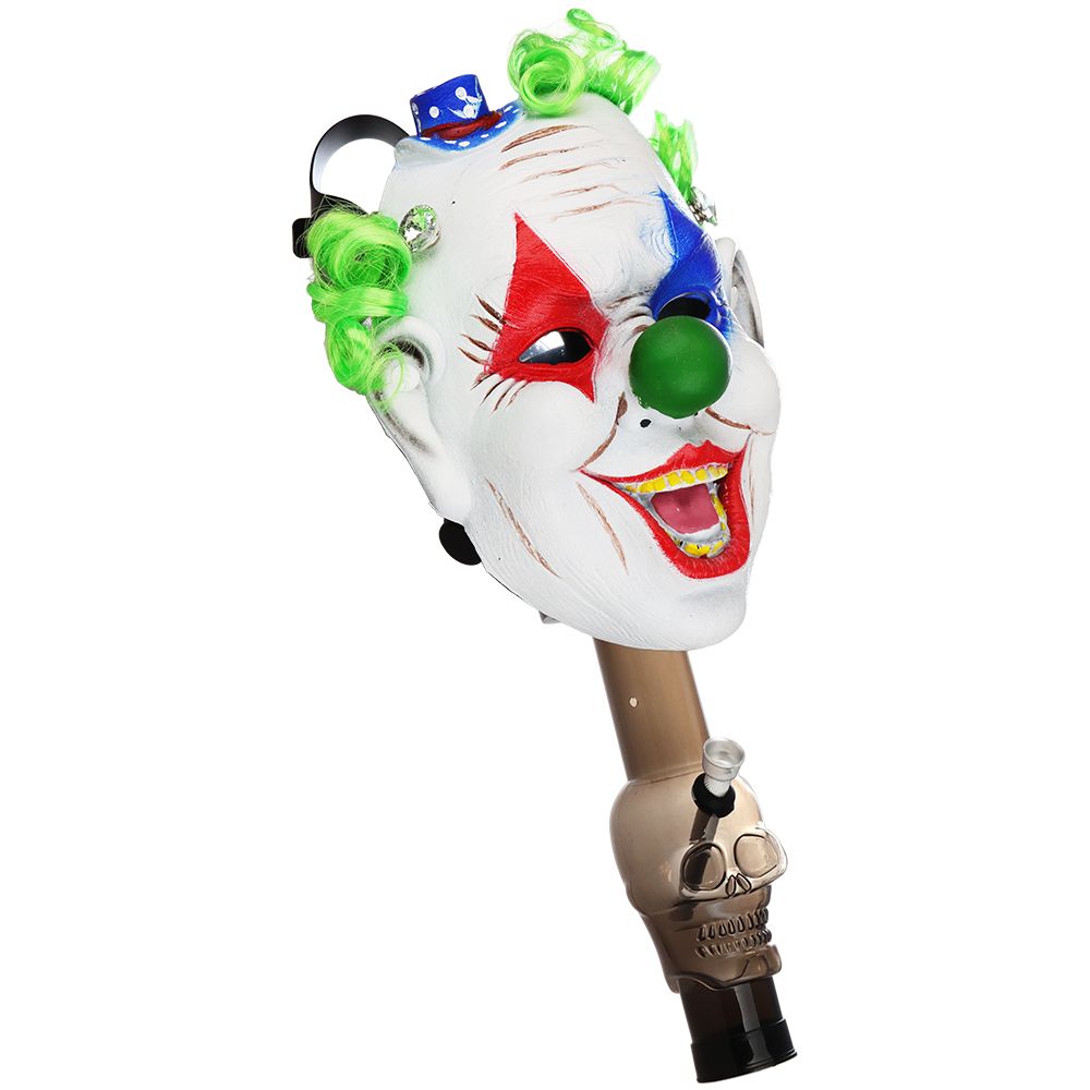 Gas Mask with Acrylic Water Pipe 8"