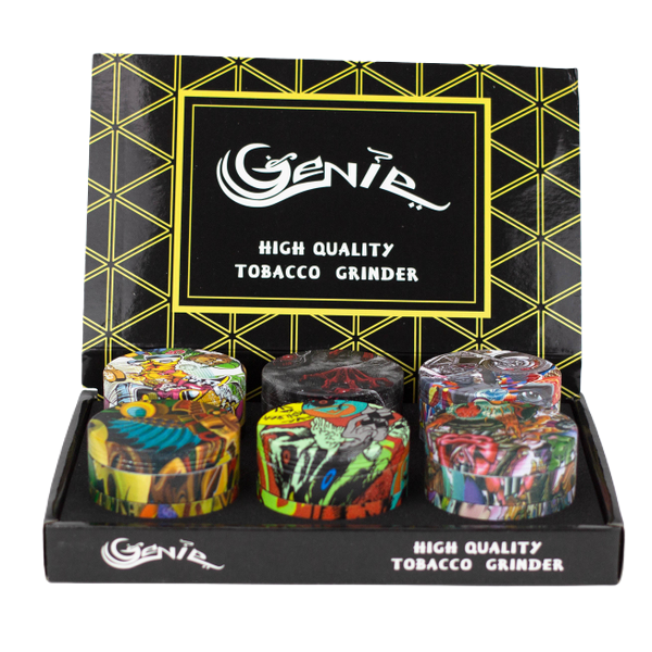 Genie 4 Parts Graphic Grinder Box of 6 - INHALCO