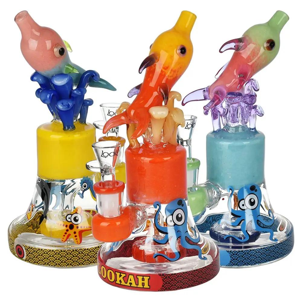 Glass Dolphin Bongs - inhalco