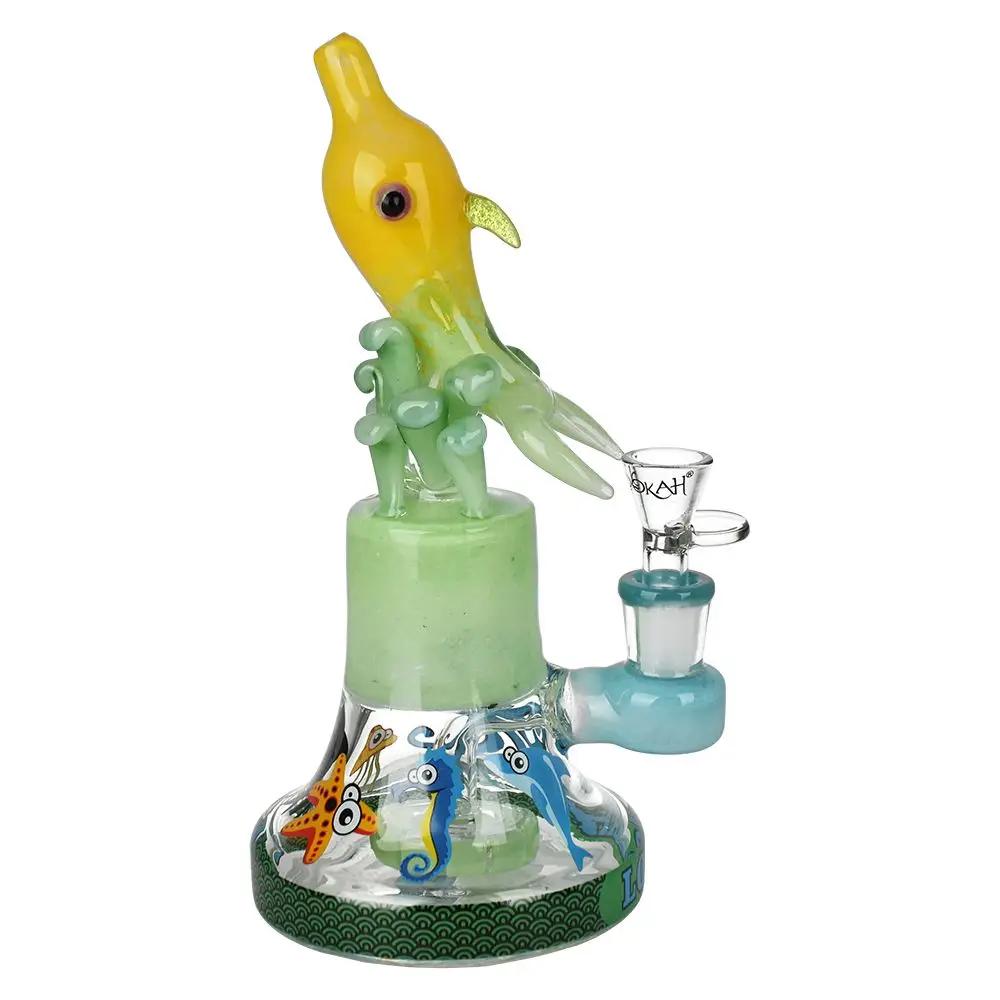 Glass Dolphin Bongs - inhalco