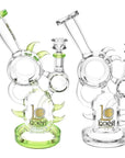 Glass Hedgehog Recycler Water Pipe