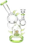 Glass Hedgehog Recycler Water Pipe