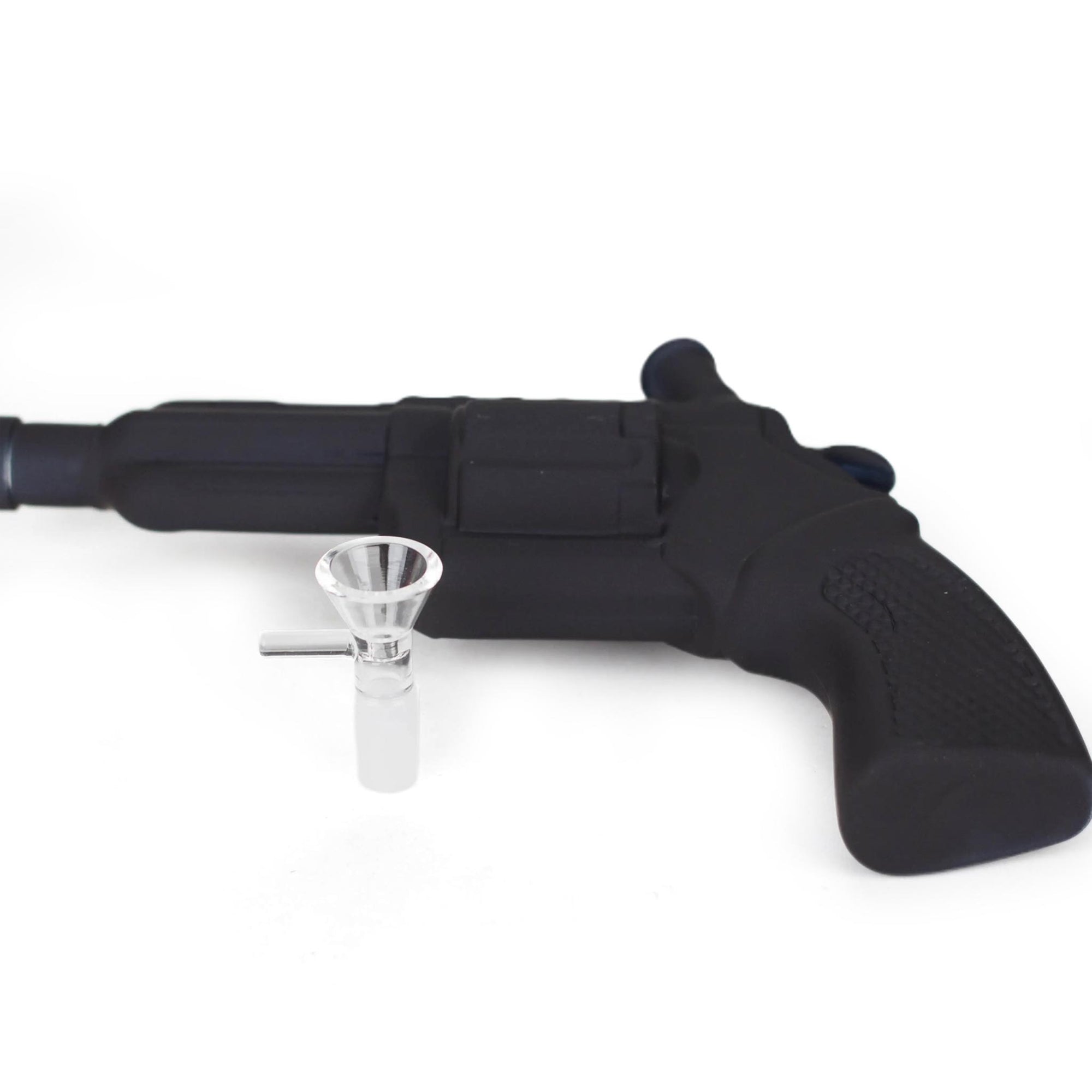 7.5" Glass Pistol Bong - inhalco