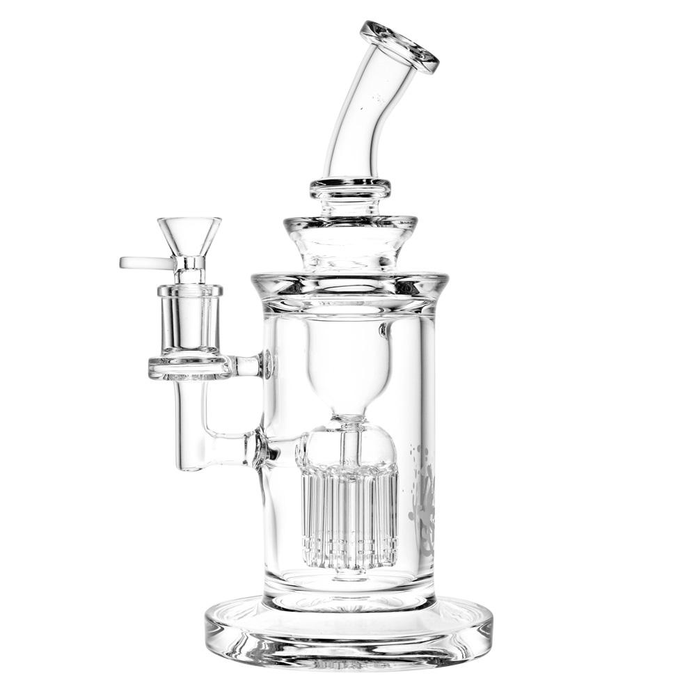 Glass Tree Perc Recycler Bong - INHALCO