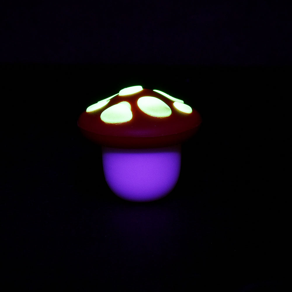 Glow in Dark Mushroom Dab Storage Container