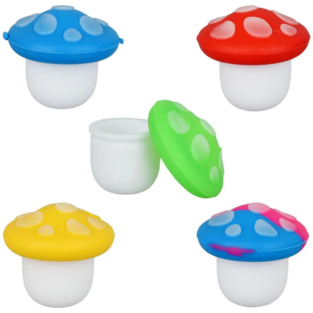 Glow in Dark Mushroom Dab Storage Container