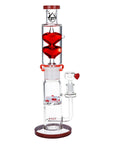 Glycerin Glass Heart Bong 13.75" - inhalco