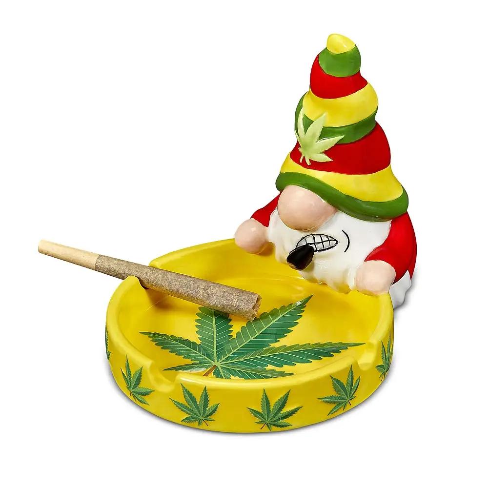 Gnome Cannabis Ashtray - inhalco