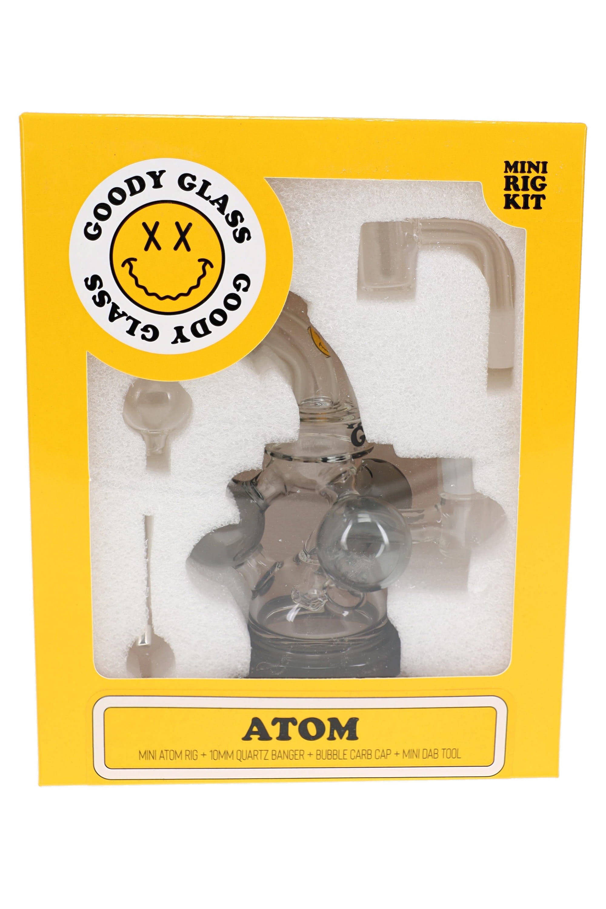 Goody Glass Atom Mini Dab Rig Kit