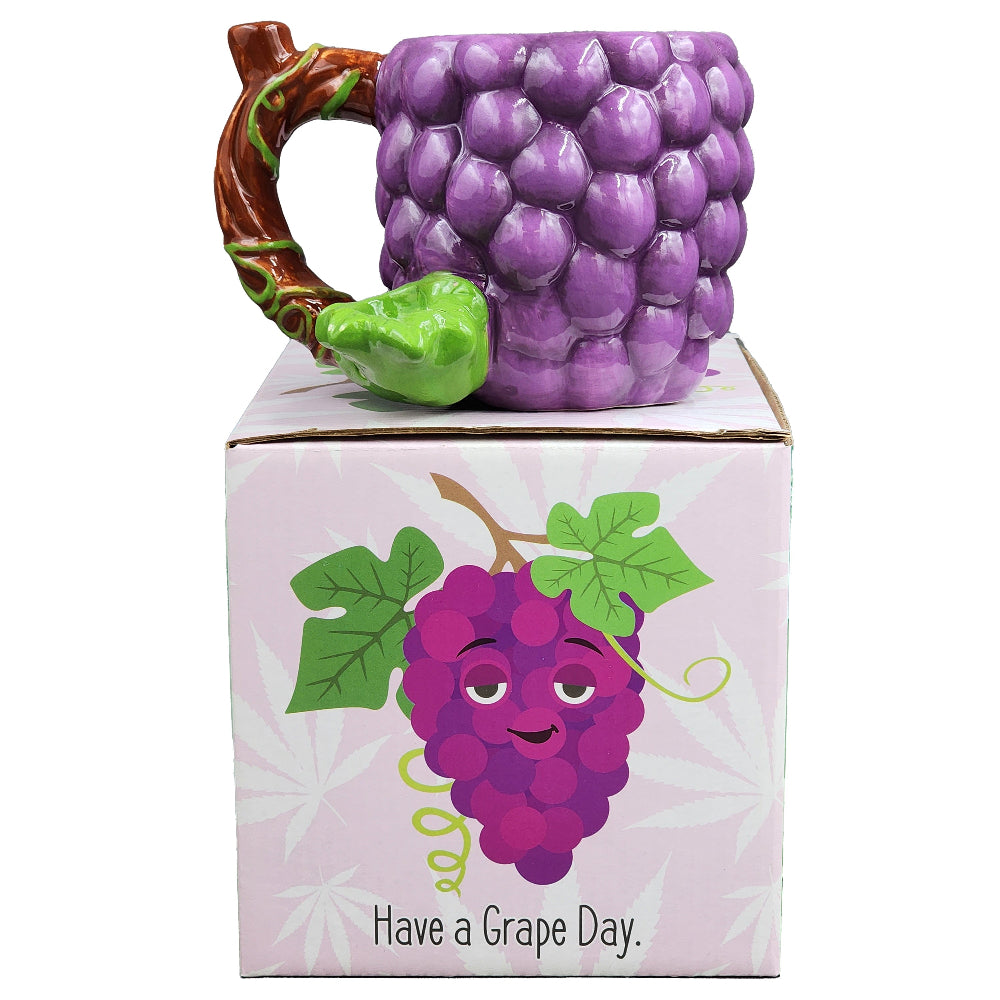 Grapes Pipe Mug - inhalco