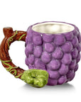 Grapes Pipe Mug - inhalco