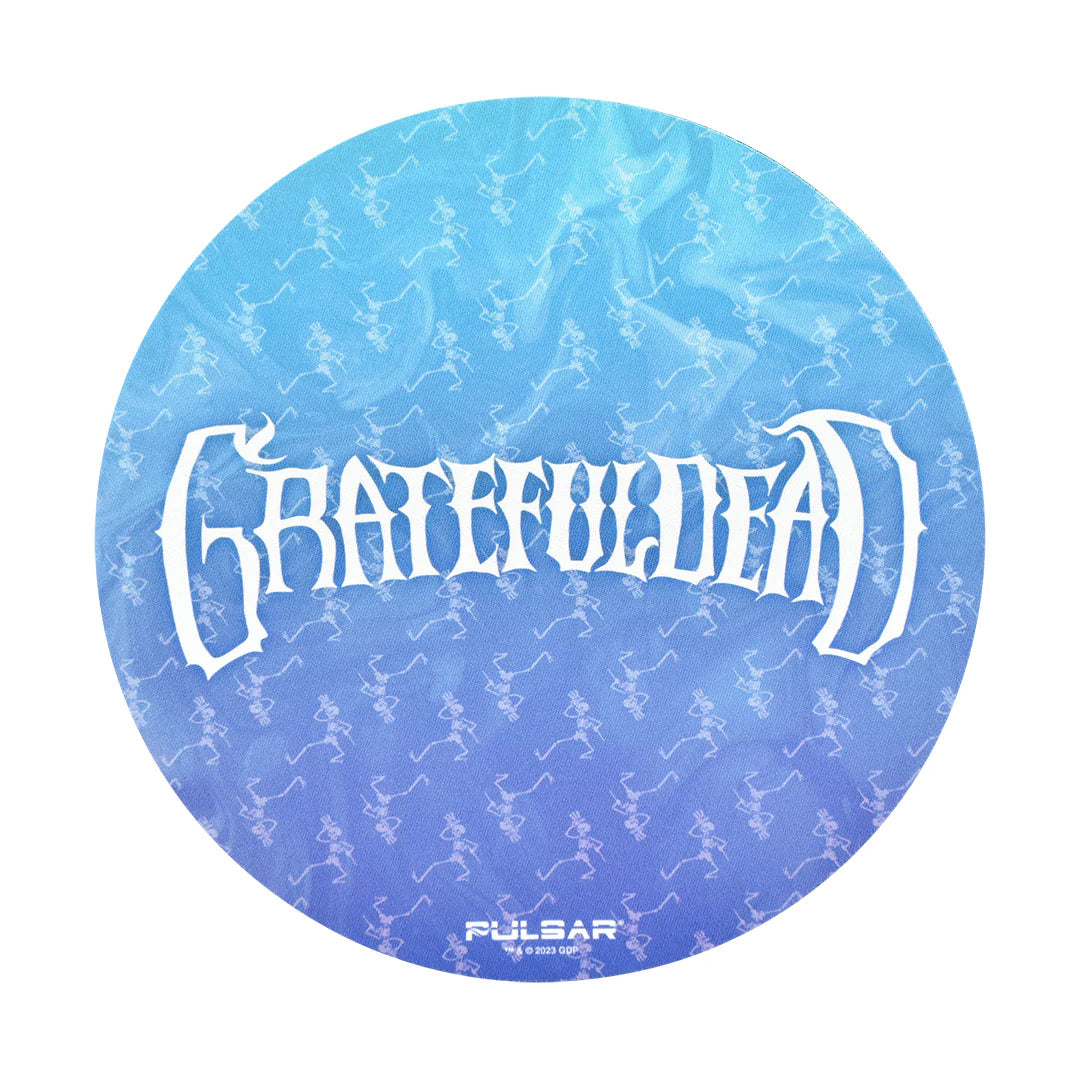 Grateful Dead Round Dab Mats - inhalco