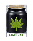 Green Leaf Stash Jar - inhalco