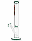 Rock Glass CrystalAxis Straight Tube Bong