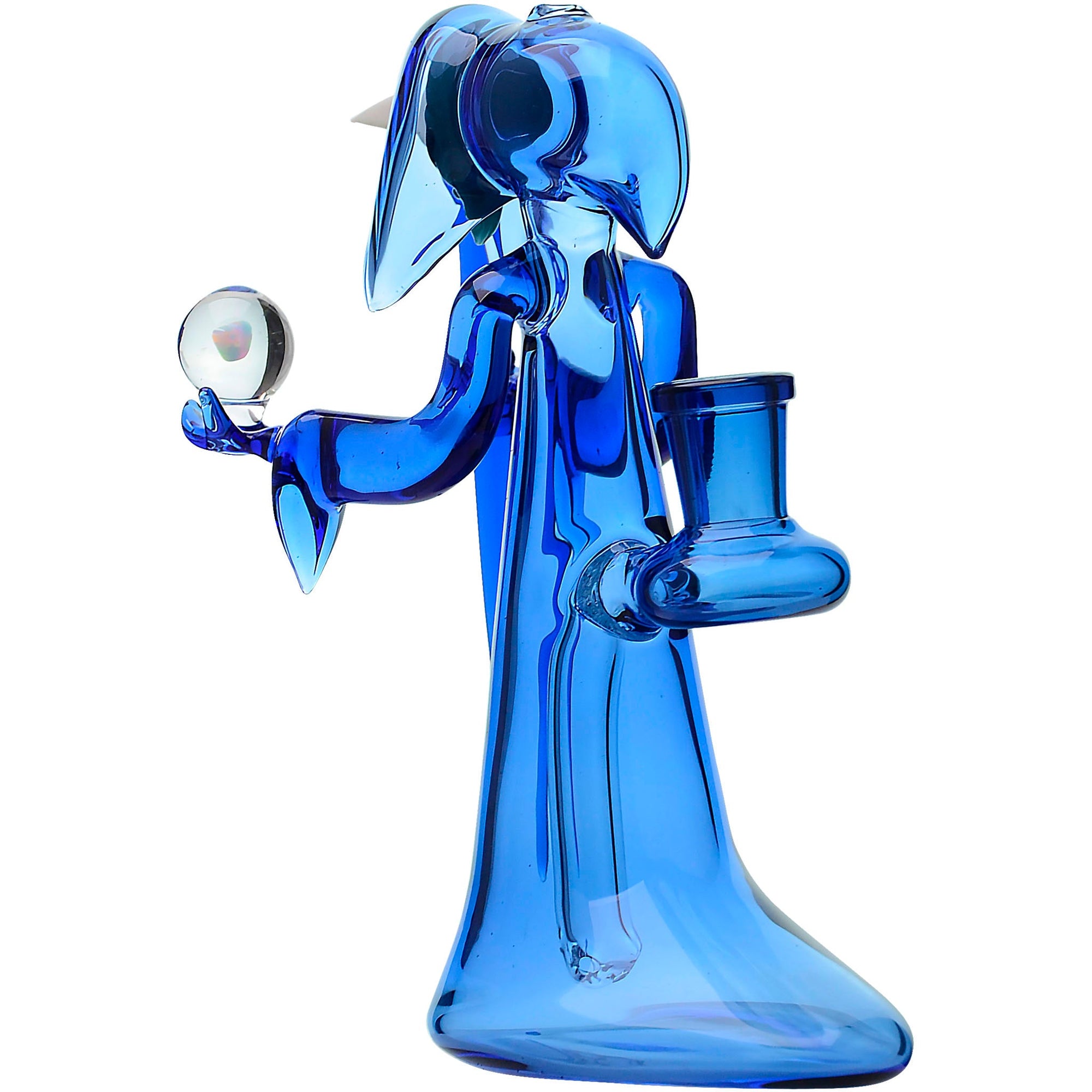 Grim Reaper Dab Rig Blue - INHALCO