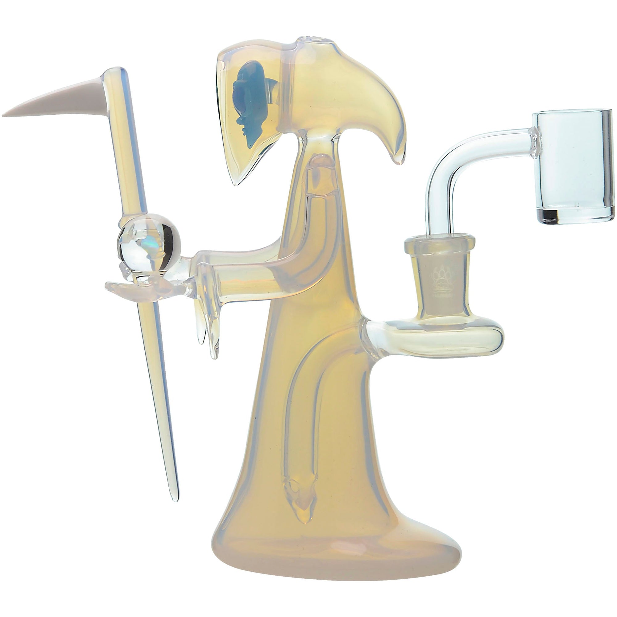 Grim Reaper Dab Rig Yellow - INHALCO