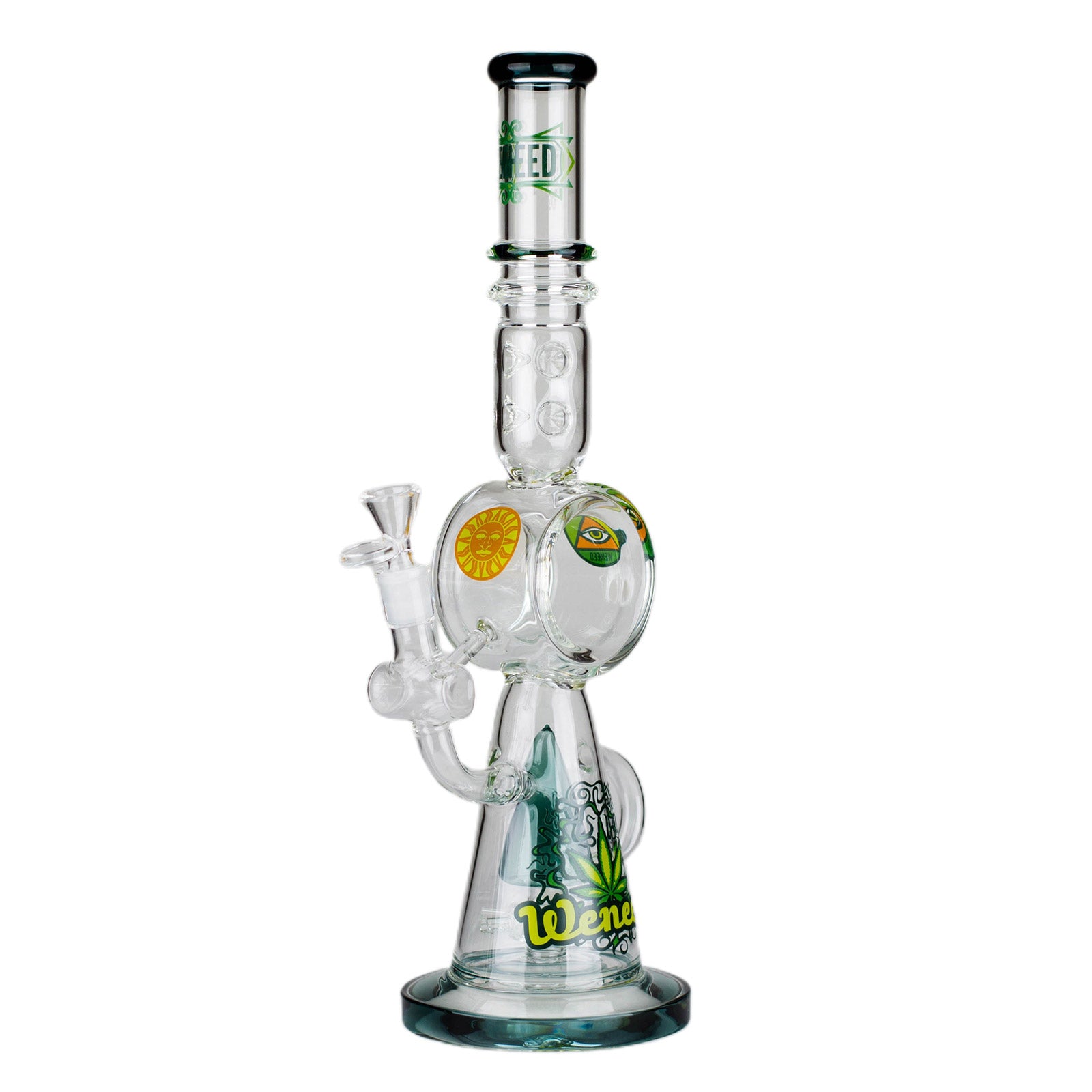 Guardian Glass Bong 17&quot; - inhalco