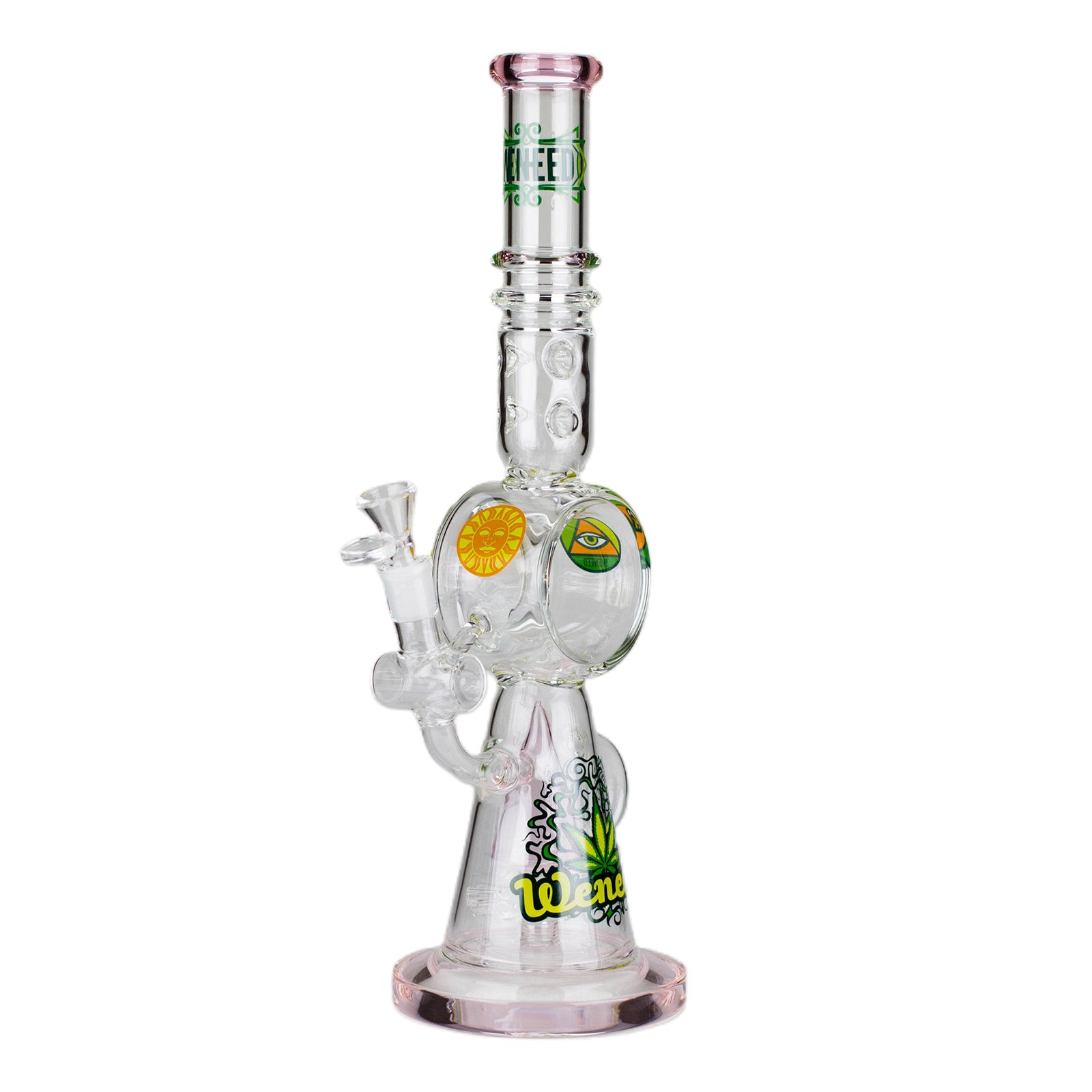 Guardian Glass Bong 17" - inhalco