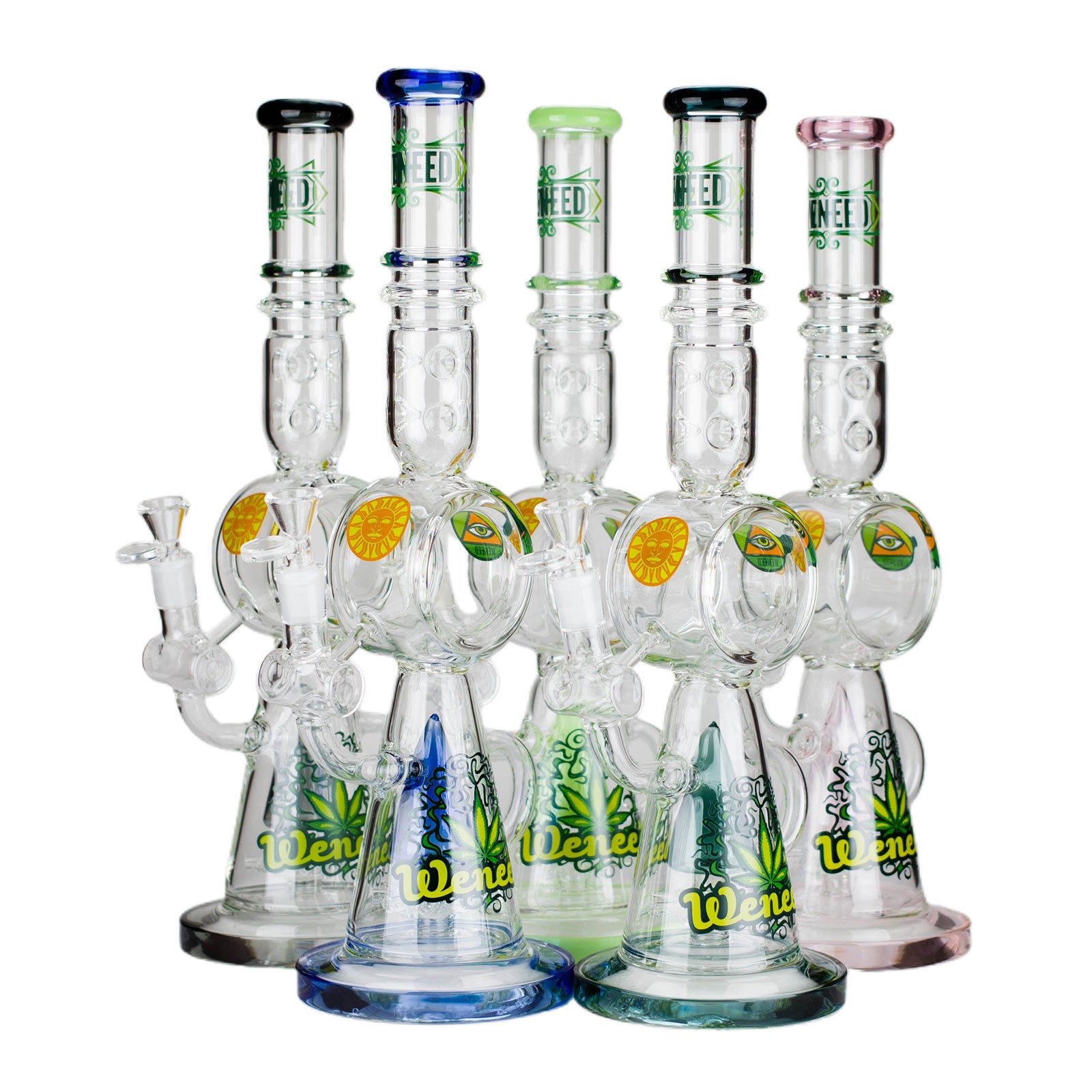 Guardian Glass Bong 17" - inhalco