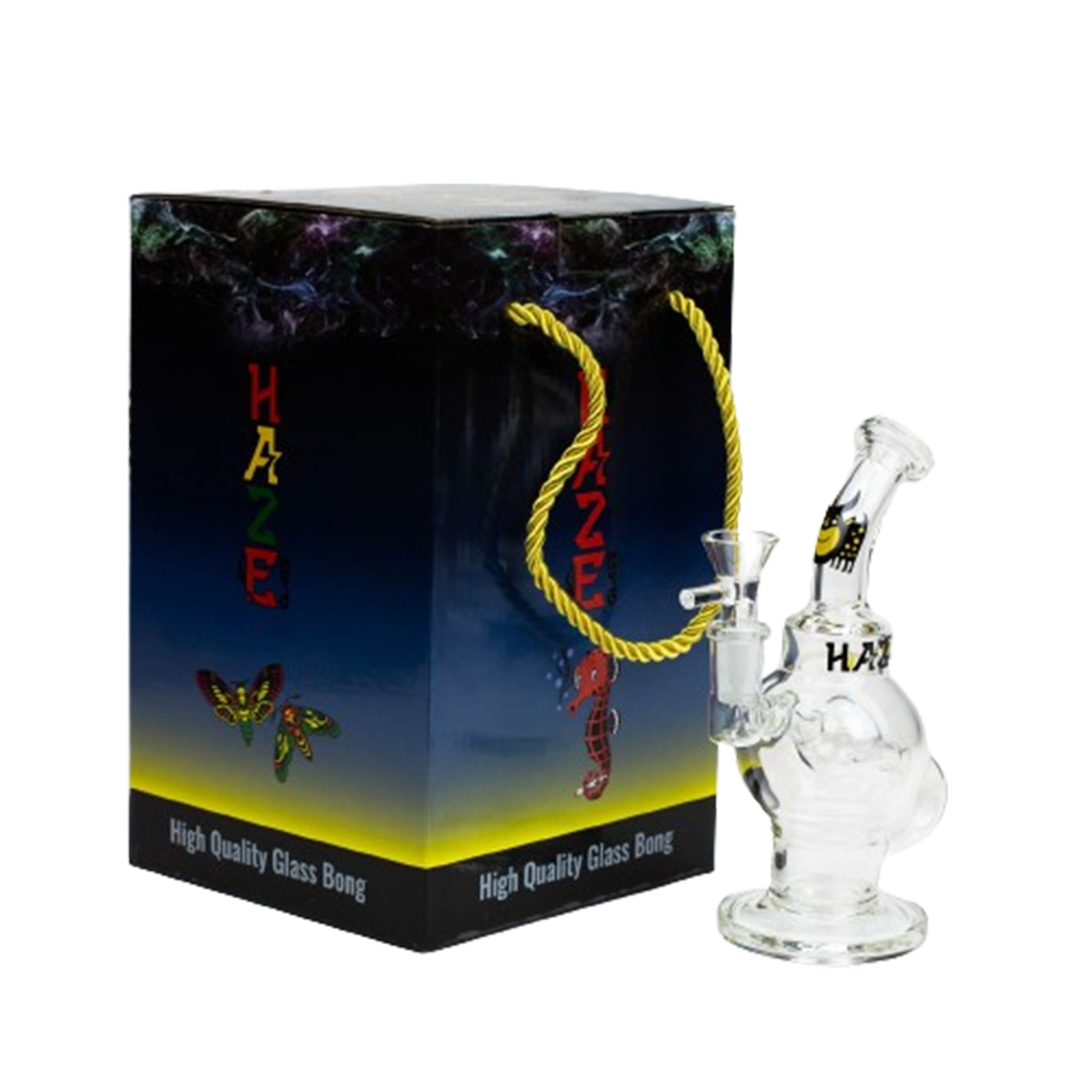 HAZE Sphere Glass Water Bong - 7 Inch