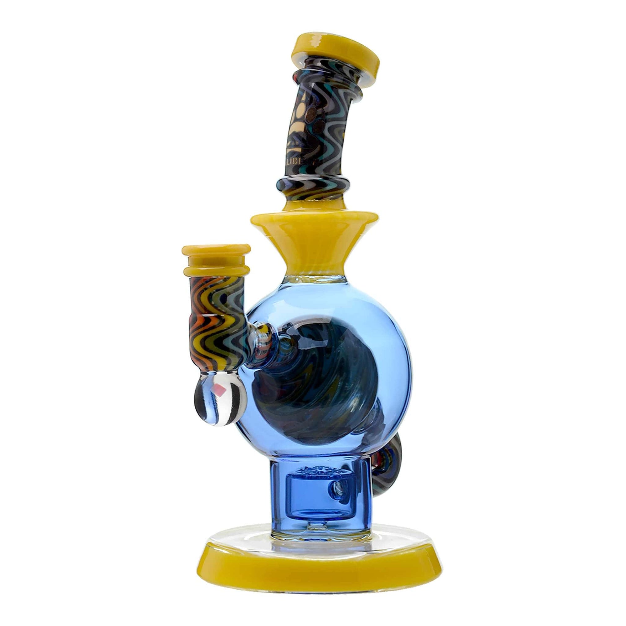 Heady Wigwag Ball Rig Opal Flower of Life Perc