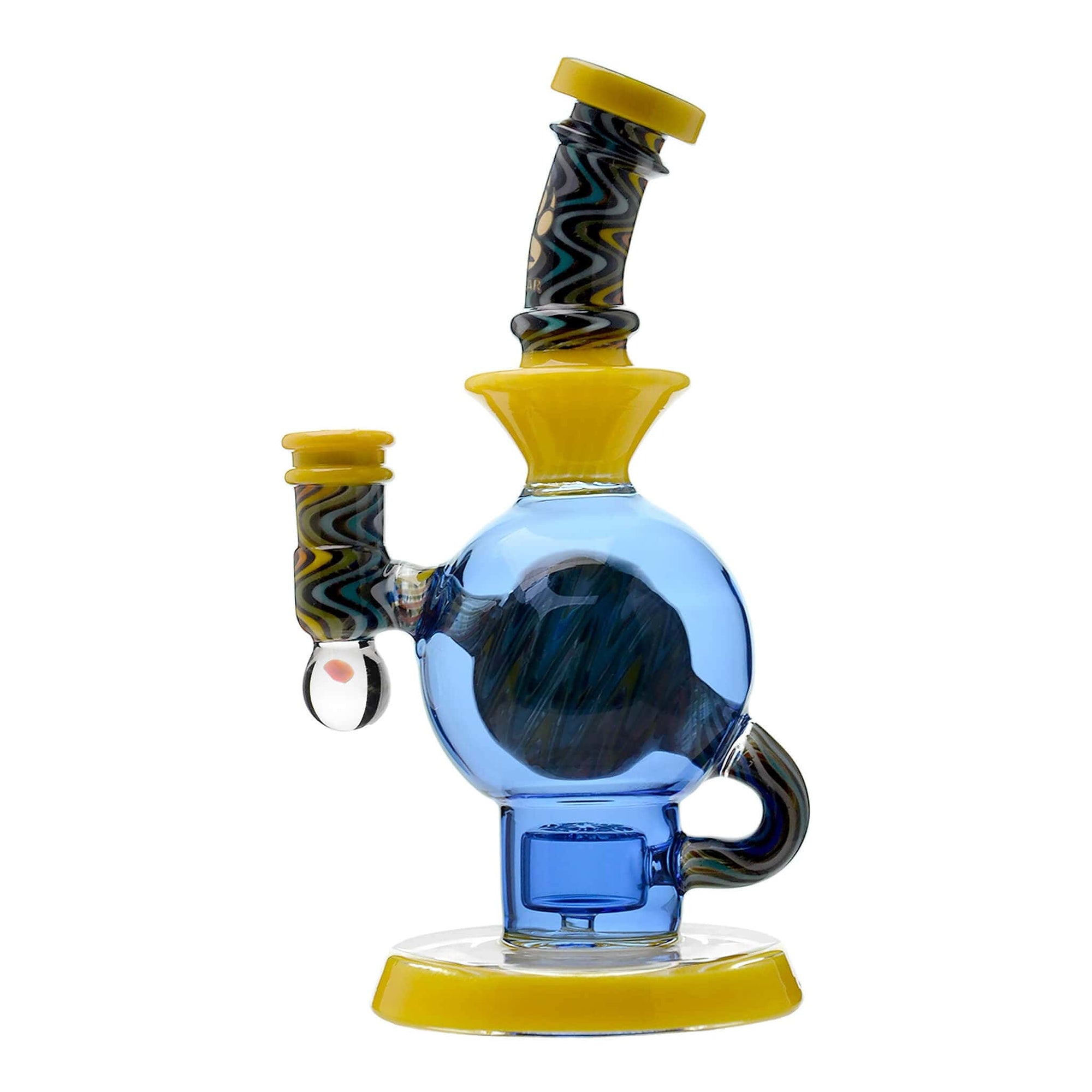 Heady Wigwag Ball Rig Opal Flower of Life Perc