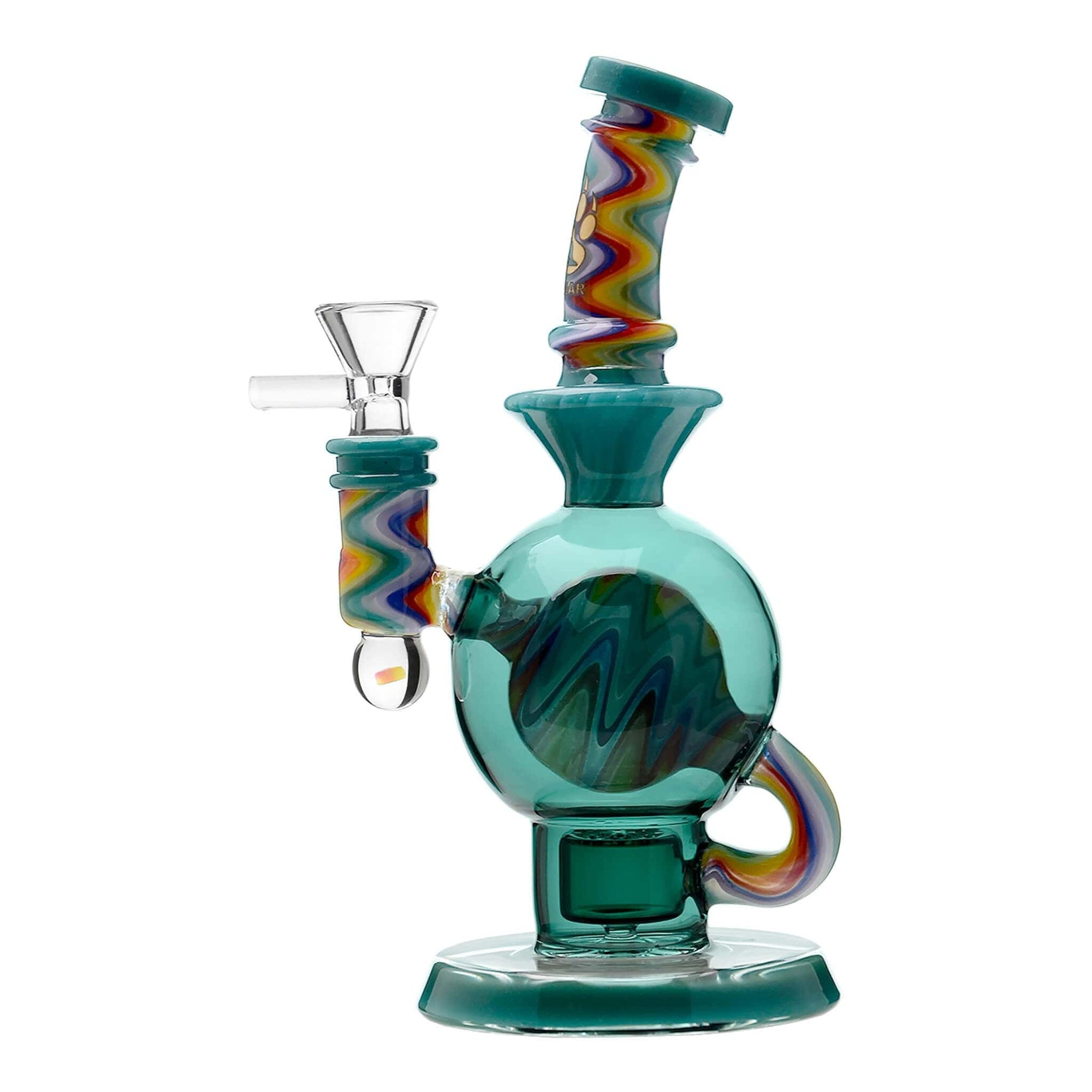Heady Wigwag Ball Rig Opal Flower of Life Perc