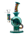 Heady Wigwag Ball Rig Opal Flower of Life Perc