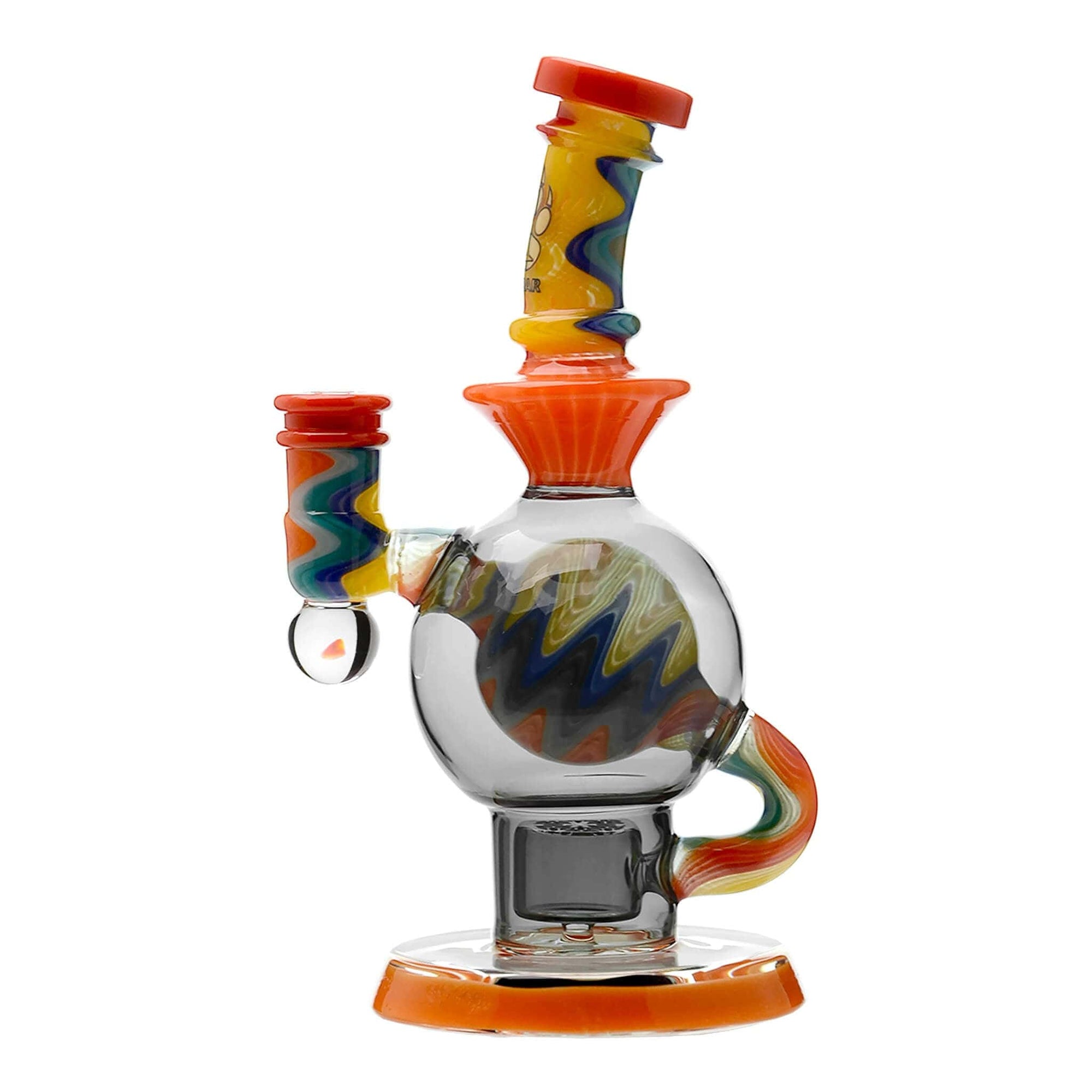 Heady Wigwag Ball Rig Opal Flower of Life Perc