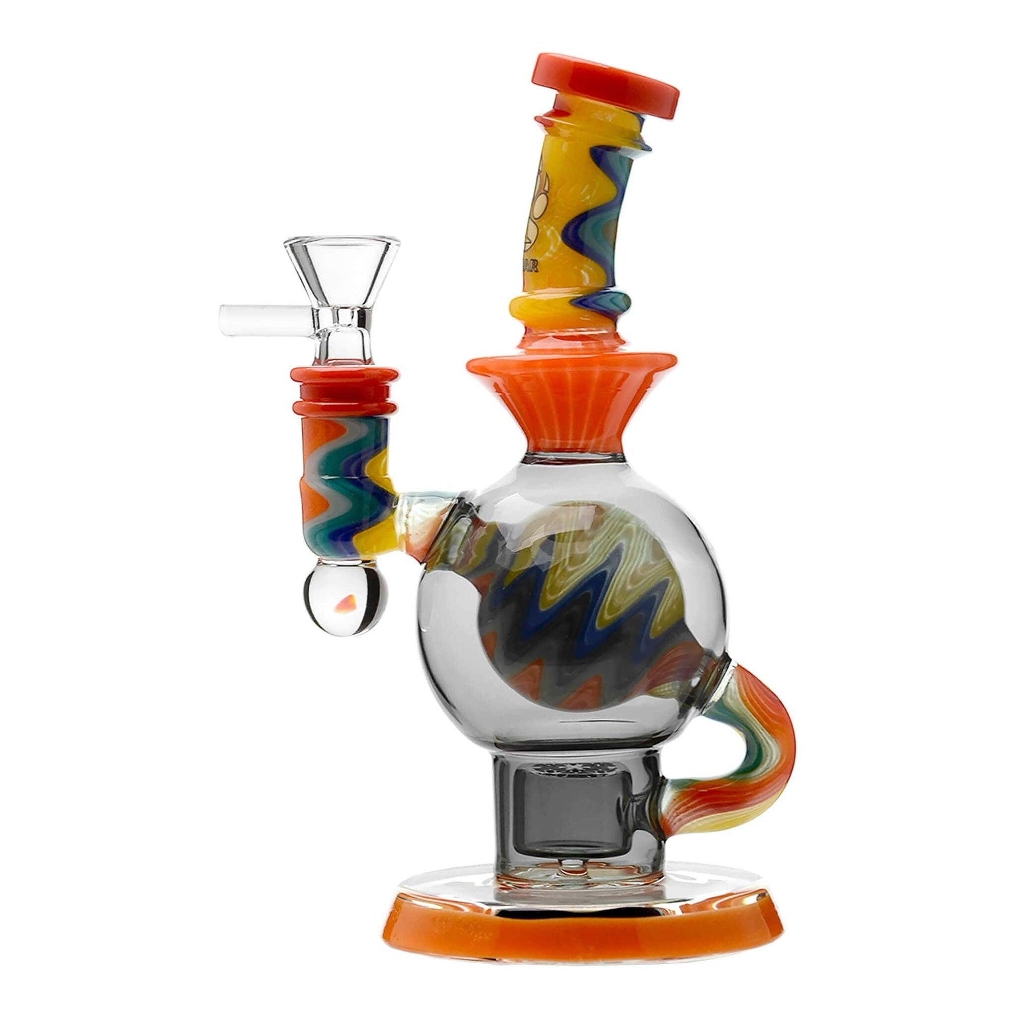 Heady Wigwag Ball Rig Opal Flower of Life Perc