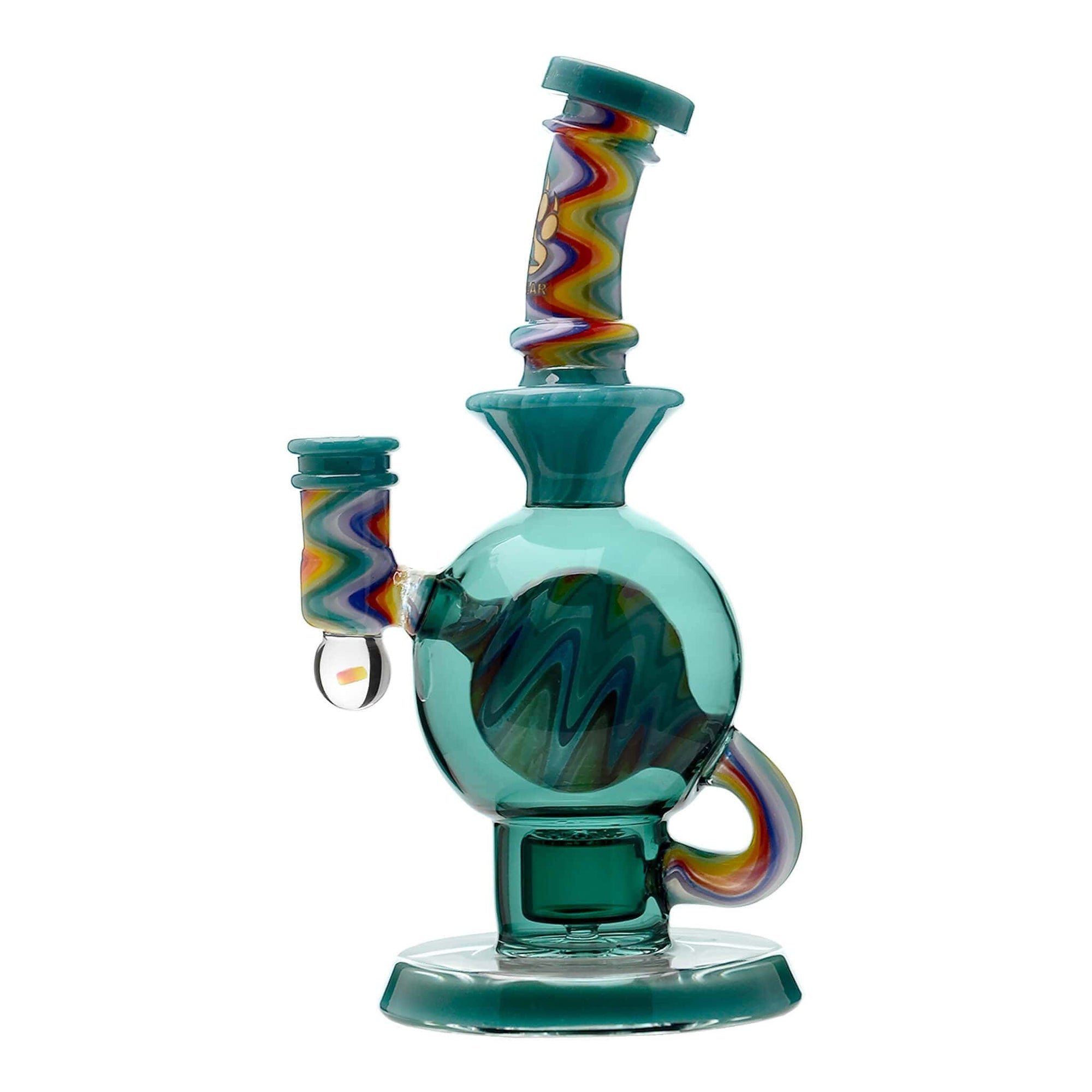 Heady Wigwag Ball Rig Opal Flower of Life Perc