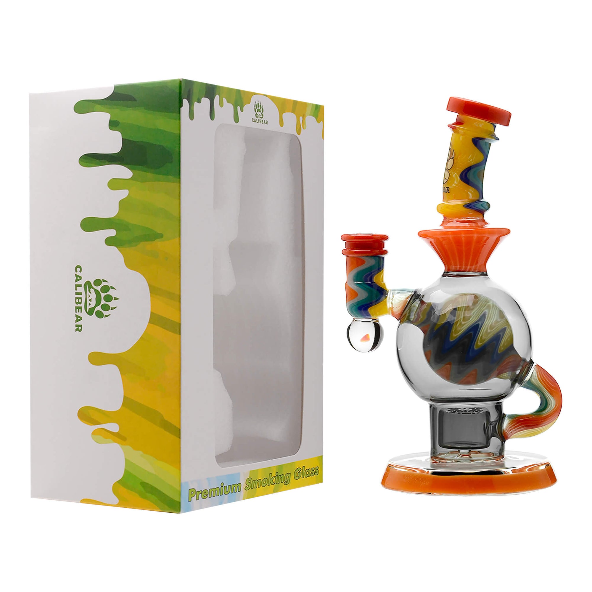 Heady Wigwag Ball Rig Opal Flower of Life Perc