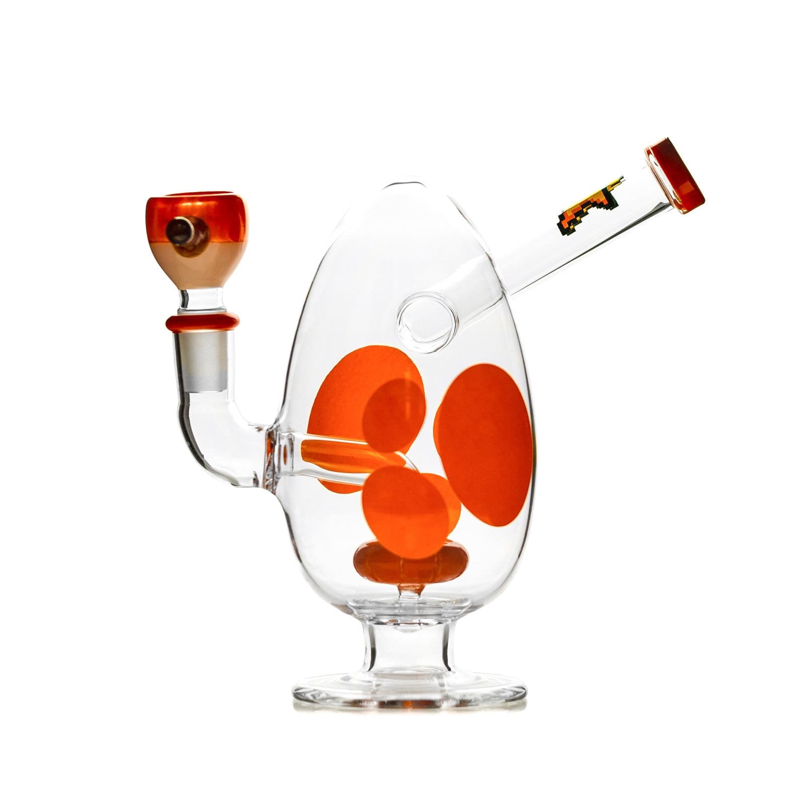 HEMPER - Spotted Egg Dab Rig 7&quot; - INHALCO