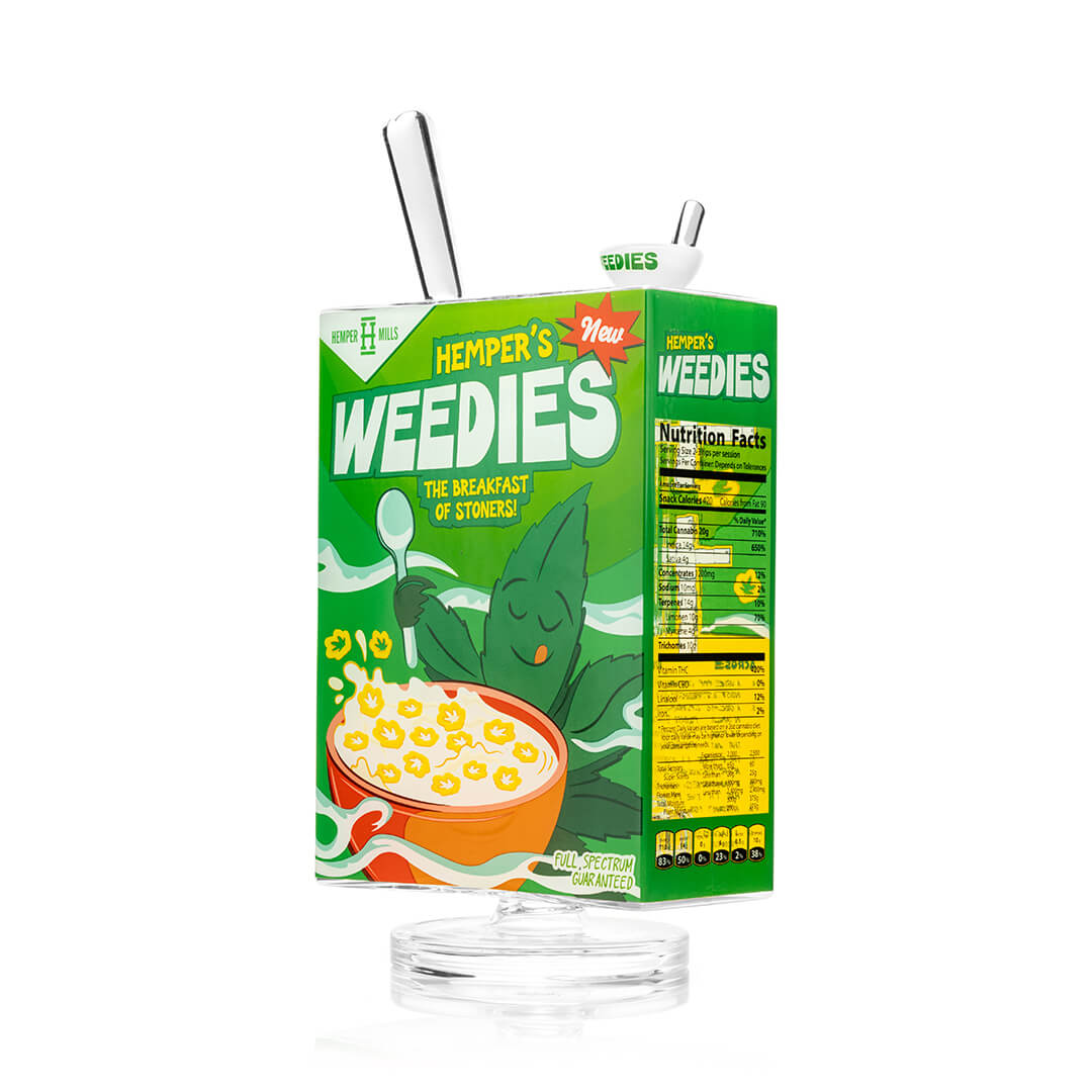 HEMPER Weedies Cereal Box XL Bong