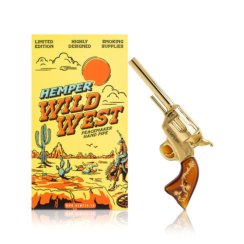 Hemper Wild West Peacemaker Revolver Hand Pipe