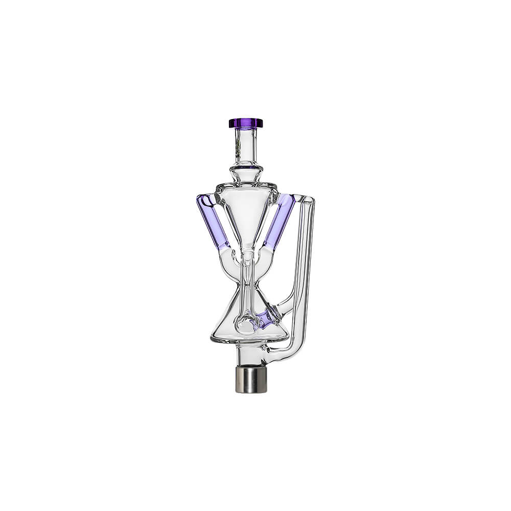 Hourglass Recycler Glass Nectar Collector
