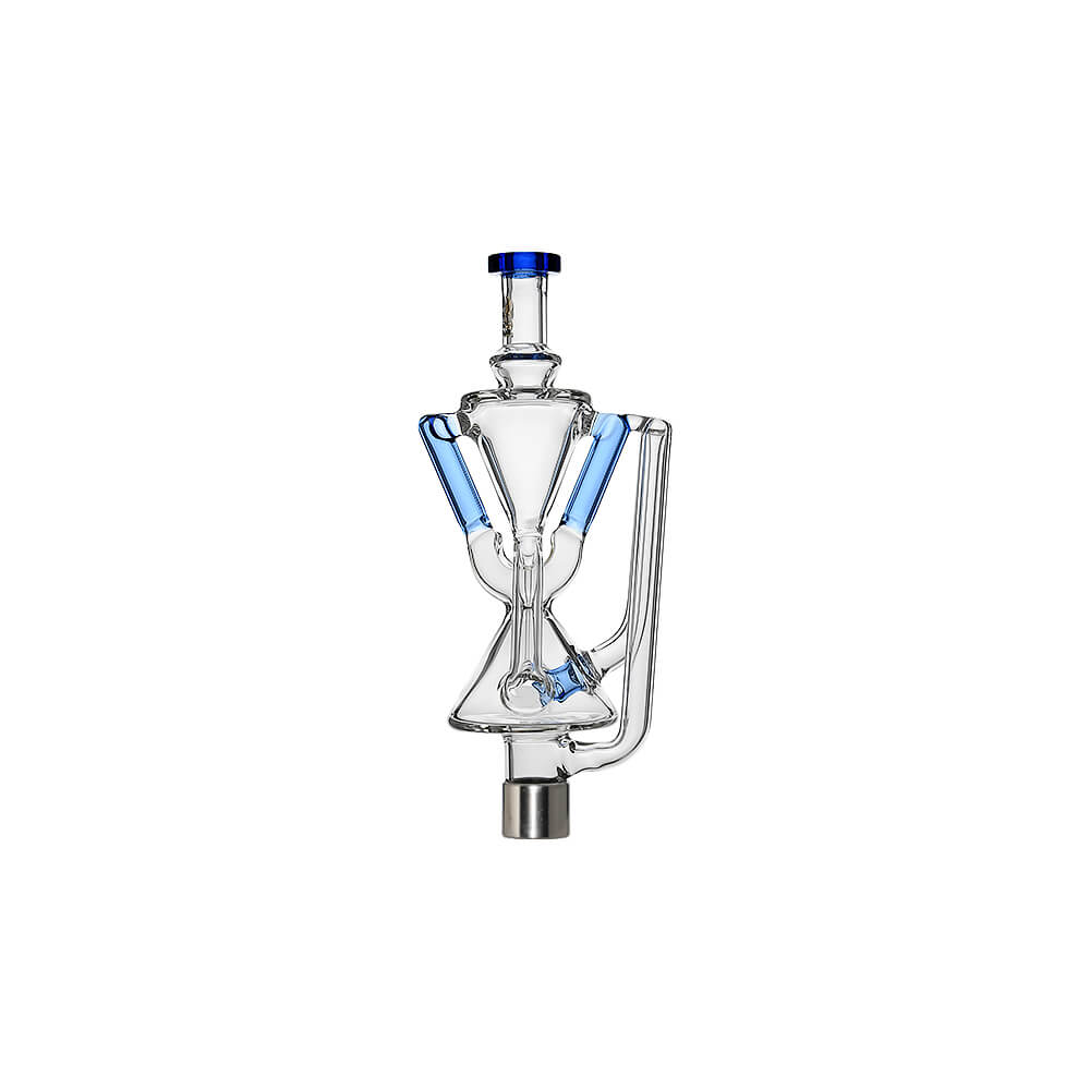 Hourglass Recycler Glass Nectar Collector