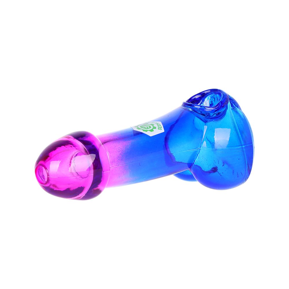 SeshGear Bi-Color Member Glass Hand Pipe
