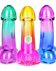 SeshGear Bi-Color Member Glass Hand Pipe