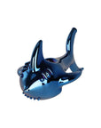 SeshGear Electroplated Cobalt Chomper Glass Hand Pipe