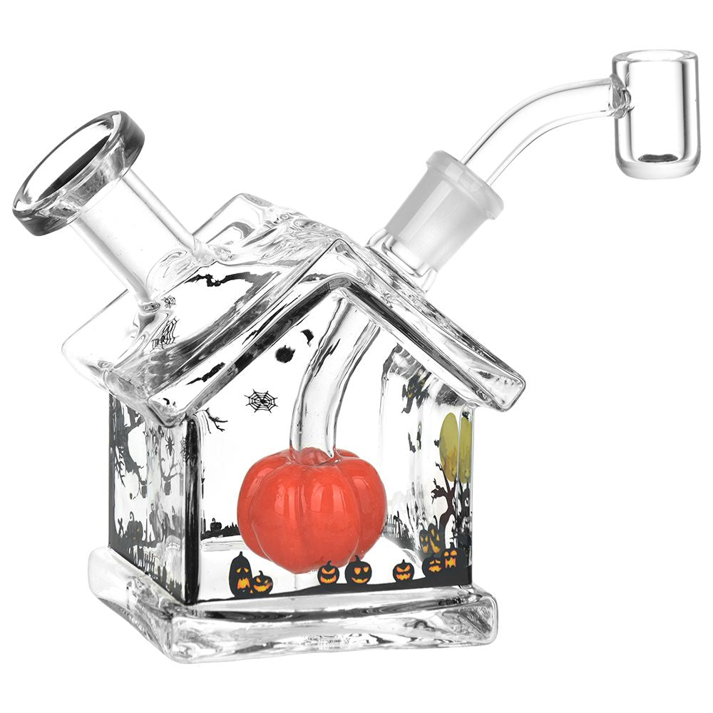 Halloween House Dab Rig - inhalco