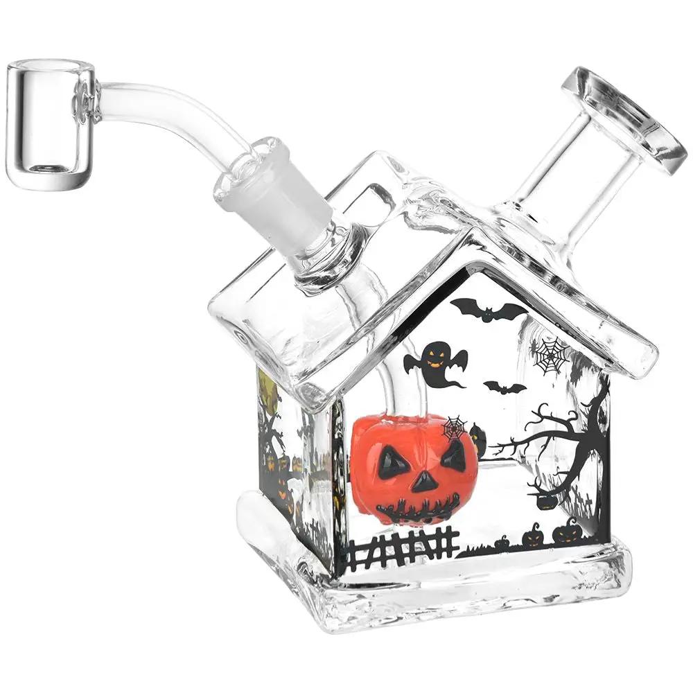 Halloween House Dab Rig - inhalco