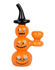 Halloween Pumpkin Pile Up Bubbler - inhalco